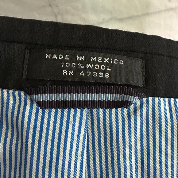 Tommy Hilfiger Mens Black Sports Coat, Medium, Pre-owned - Picture 3 of 5